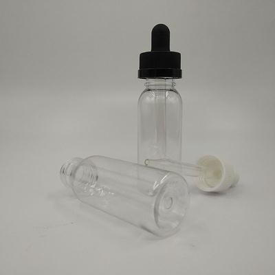 Przejrzysta butelka z ciekłą kroplówką z czarnego szkła o pojemności 5 ml 10 ml 15 ml 20 ml 30 ml 50 ml 100 ml
