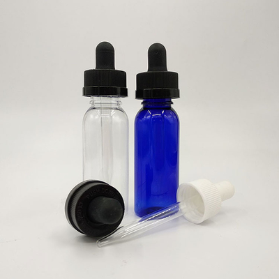 Przejrzysta butelka z ciekłą kroplówką z czarnego szkła o pojemności 5 ml 10 ml 15 ml 20 ml 30 ml 50 ml 100 ml