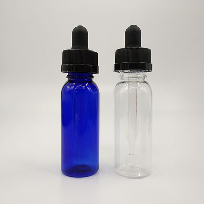 10ml-120ml plastikowe butelki z płaską powierzchnią i śrubkowymi pokrywkami