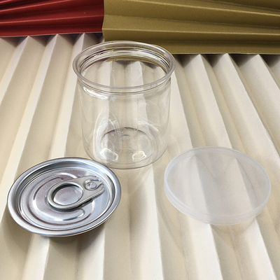 Wszechstronna 500ml plastikowa podwójnie uszczelniona słoik idealny do miodu Suszone owoce i kosmetyki PET butelka z aluminiową czapką