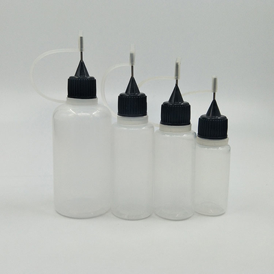 10 ml-120 ml przezroczyste butelki z czarnego szkła z śrubokrętkiem