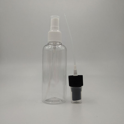 Przejrzysty butelkowany spray do codziennego użytku