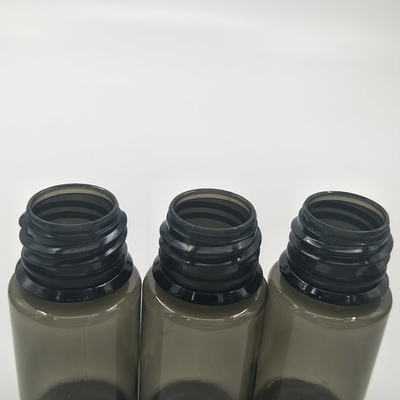 Niestandardowe 10-100 ml butelki PET E butelka płynna buteleczki z okrągłą powłoką