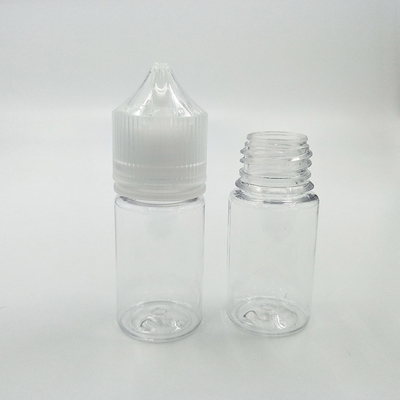 Niestandardowe 10-100 ml butelki PET E butelka płynna buteleczki z okrągłą powłoką