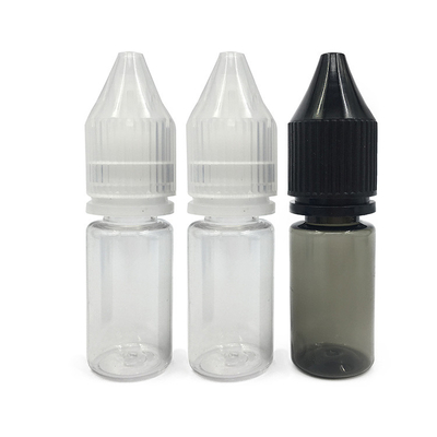 Zindywidualizowane logo Drukowane przezroczyste butelki z tworzyw sztucznych PET dla E Liquid