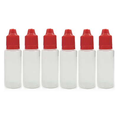 18mm Wielkość szyi E Butelka płynna 10ml 15ml 30ml 60ml 80ml 100ml Do papierosów elektronicznych