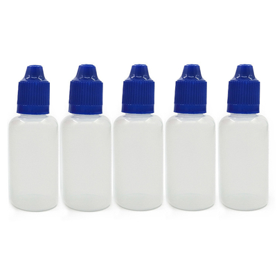 18mm Wielkość szyi E Butelka płynna 10ml 15ml 30ml 60ml 80ml 100ml Do papierosów elektronicznych