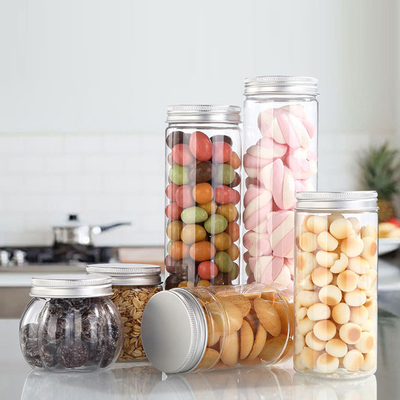 Nowoczesny projekt plastikowe słoiki z łatwo otwartą skręconą pokrywą i aluminiową pokrywą 10ml 15ml 30ml 60ml 80ml 100ml 120ml 150ml