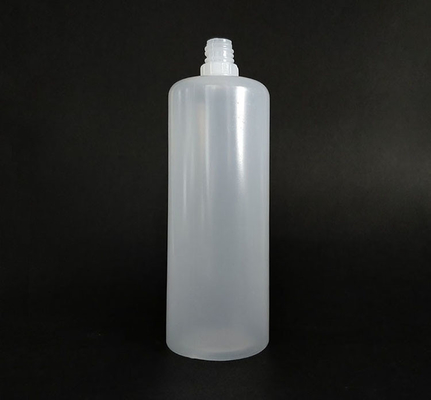 100 ml okrągła butelka PET E z skrętną czapką z wydrukowanym logo