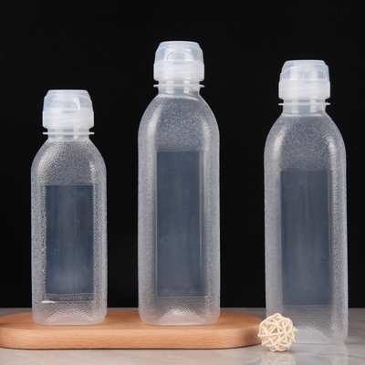 Praktyczne plastikowe butelki na herbatę z mlekiem z uchwytem