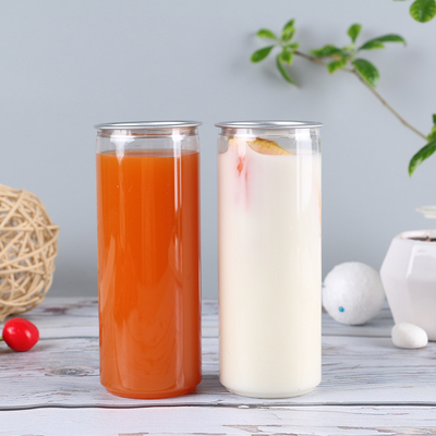 Plastikowe butelki na herbatę z mlekiem z uchwytami