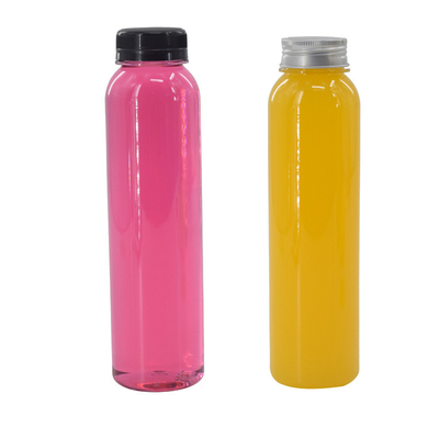 Plastikowe butelki herbaty z pęcherzami o pojemności 350 ml z śrubą na pokrywie