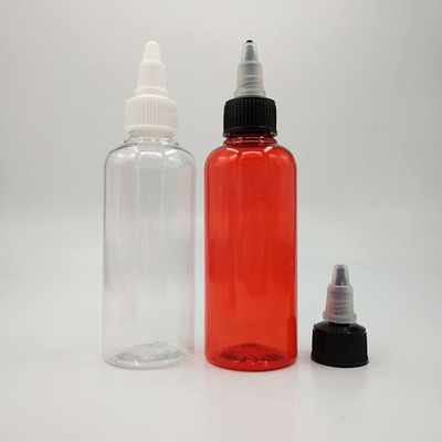 Niestandardowy panel etykietowy Plastic Screw Top Containers 15ml 30ml 50ml 70ml 80ml 100ml Do opakowań kosmetycznych