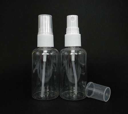 Przejrzystość, specjalnie zaprojektowana butelka spryskiwacza 100 ml PET z pokrywą PP