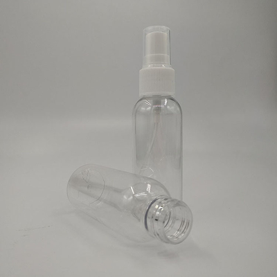 Okrągła butelka z plastikowego sprayu PET 10 ml 15 ml 30 ml 50 ml 60 m 70 ml 100 ml 200 ml 500 ml Pojemność