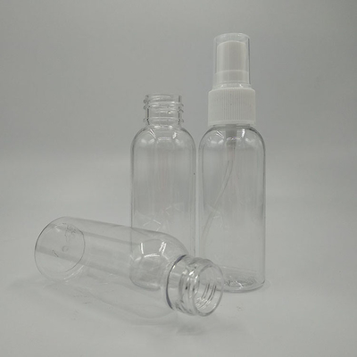 Okrągła butelka z plastikowego sprayu PET 10 ml 15 ml 30 ml 50 ml 60 m 70 ml 100 ml 200 ml 500 ml Pojemność