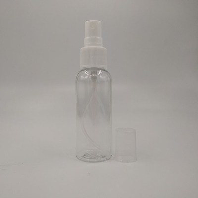Okrągła butelka z plastikowego sprayu PET 10 ml 15 ml 30 ml 50 ml 60 m 70 ml 100 ml 200 ml 500 ml Pojemność