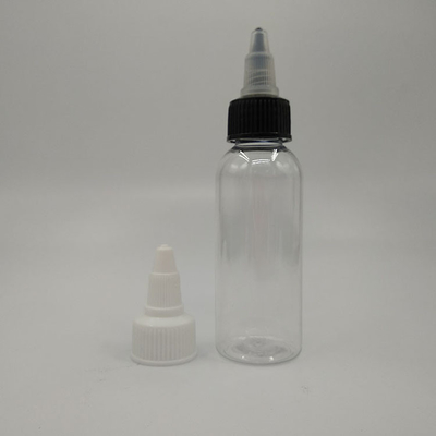 Zamknięcie na zamówienie Typ 50ml Plastikowe pojemniki z wierzchołkiem śrubowym do druku na zamówienie