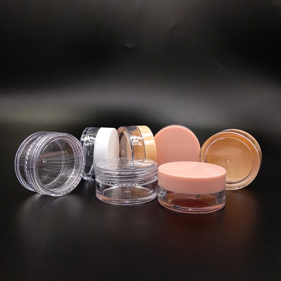 Przejrzysty plastikowy słoik kosmetyczny 10 ml 15 ml 30 ml 60 ml 80 ml 100 ml 120 ml 150 ml