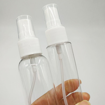 Przejrzysty butelkowany plastikowy PET do spryskowania powierzchni gładkich Pojemność 10 ml 15 ml 30 ml 50 ml 60 m 70 ml 100 ml 200 ml 500 ml