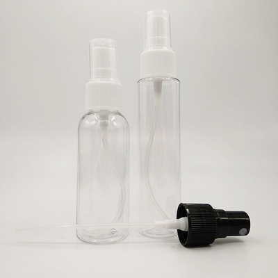 Przejrzysty butelkowany plastikowy PET do spryskowania powierzchni gładkich Pojemność 10 ml 15 ml 30 ml 50 ml 60 m 70 ml 100 ml 200 ml 500 ml