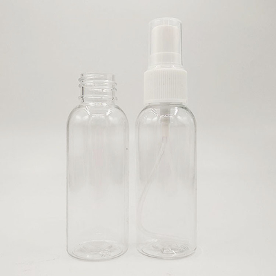 Przejrzysty butelkowany plastikowy PET do spryskowania powierzchni gładkich Pojemność 10 ml 15 ml 30 ml 50 ml 60 m 70 ml 100 ml 200 ml 500 ml