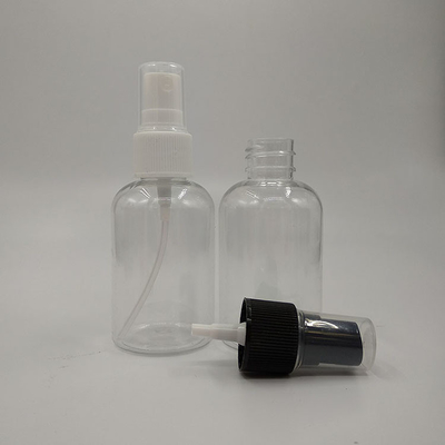 Przejrzysty butelkowany plastikowy PET do spryskowania powierzchni gładkich Pojemność 10 ml 15 ml 30 ml 50 ml 60 m 70 ml 100 ml 200 ml 500 ml