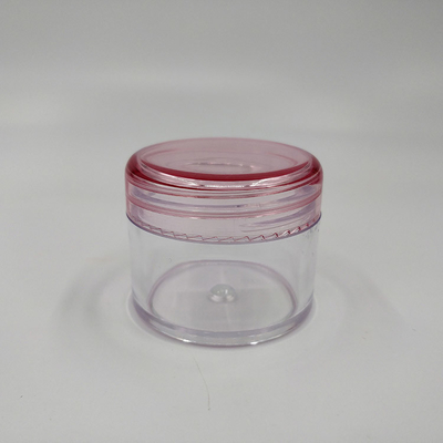 Gładka powierzchnia kosmetyczna słoik z tworzyw sztucznych o pojemności 10 ml 15 ml 30 ml 60 ml 80 ml 100 ml 120 ml 150 ml do kolekcji kosmetyków