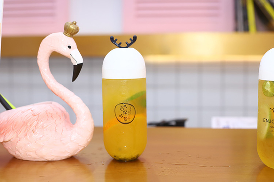 Przejrzyste plastikowe butelki do herbaty z mlekiem Pojemność 120 ml 250 ml 350 ml 500 ml 1000 ml