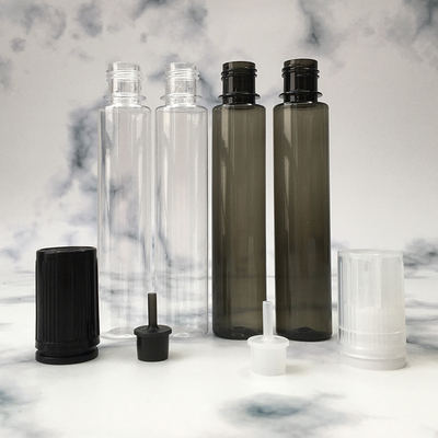 Zindywidualizowane logo E Drukowanie ekranowe butelki ciekłej Różne rozmiary 10ml 15ml 30ml 60ml 80ml 100ml