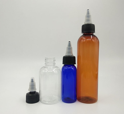Uniwersalne butelki okrągłe do płynu 10 ml 15 ml 30 ml 60 ml 80 ml 100 ml Pojemność