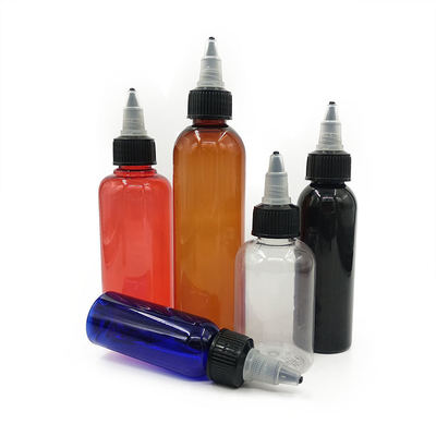 Uniwersalne butelki okrągłe do płynu 10 ml 15 ml 30 ml 60 ml 80 ml 100 ml Pojemność