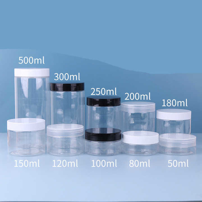 Plastic Spice Jar z uszczelnieniem i dostosowalną pojemnością 2-8oz podwójnej ściany