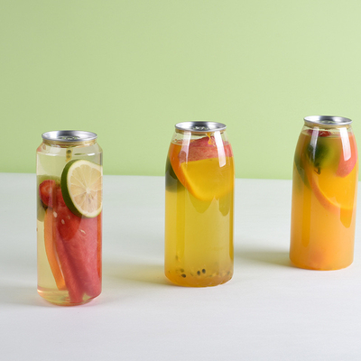 Nowoczesne plastikowe butelki na sok z napojem wodnym z niestandardową etykietą prywatną Pojemność 120 ml 250 ml 350 ml 500 ml 1000 ml