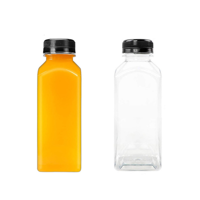 Butelki soku w kolorach na zamówienie z materiałem biodegradowalnym i różnych pojemności 120ml 250ml 350ml 500ml