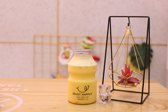 Przezroczyste dzbanki do bubble tea o pojemności 0,5 kg do użytku komercyjnego