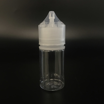 PET butelka z płynem E 10 ml przezroczysta do waporyzacji
