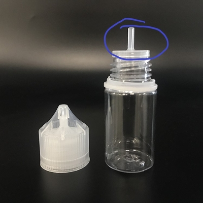PET butelka z płynem E 10 ml przezroczysta do waporyzacji