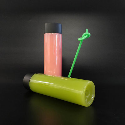 Szybka wysyłka Niestandardowa etykieta Przezroczysty plastikowy kubek do napojów na zimno