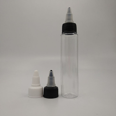 Butelki kroplówkowe PET Plastic Transparent Squeeze Flask with Screw Cap Sealing Type