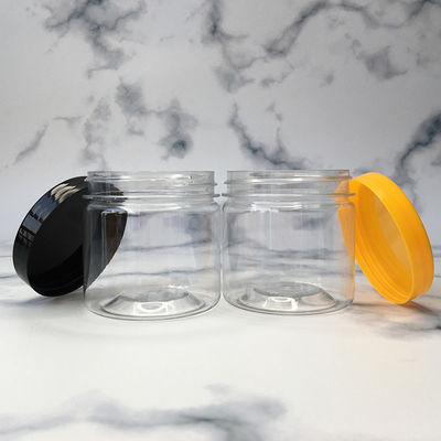 Zestaw plastikowych słoików plastikowych słoików kosmetycznych z pokrywkami 100 średnicy