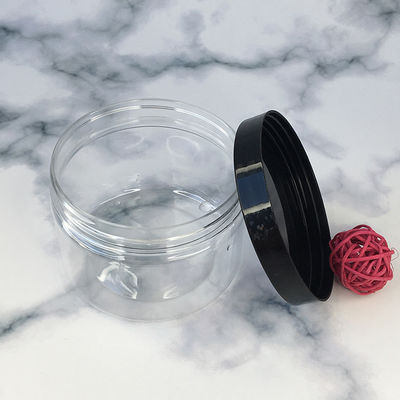 Zestaw plastikowych słoików plastikowych słoików kosmetycznych z pokrywkami 100 średnicy