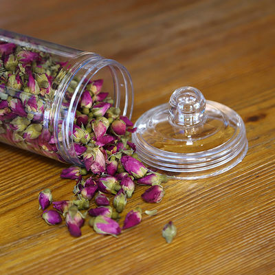 Niestandardowe drukowanie przezroczystych plastikowych słoików dla przezroczystych rozwiązań opakowaniowych