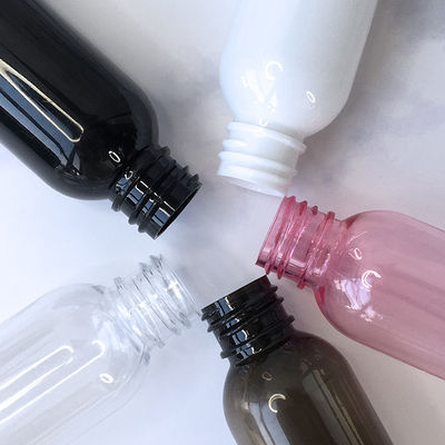 Okrągła butelka z tworzywa PET do spryskiwania, ułatwiająca aplikację