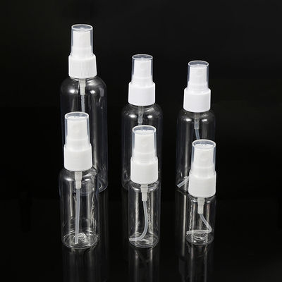 Powtórnie wypełniająca butelka z natryskiem PET na dobę 10ml 15ml 30ml 50ml 60ml 70ml 100ml 200ml 500ml