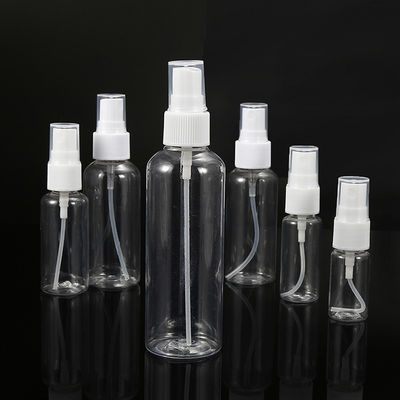 Powtórnie wypełniająca butelka z natryskiem PET na dobę 10ml 15ml 30ml 50ml 60ml 70ml 100ml 200ml 500ml