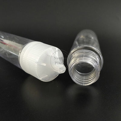 Małe butelki okrągłe do płynów Przejrzyste i odporne na działanie chemiczne