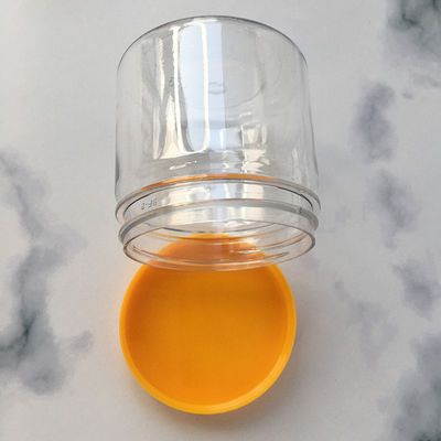 85 Pojemniki z plastikowych słoików o średnicy trwałe i bezpieczne z uszczelnieniem folią aluminiową