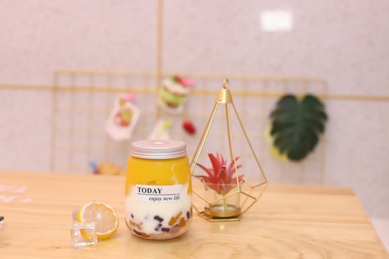 Butelki do herbaty mlecznej o dużej pojemności można dostosować z uchwytem 120ml 250ml 350ml 500ml 1000ml