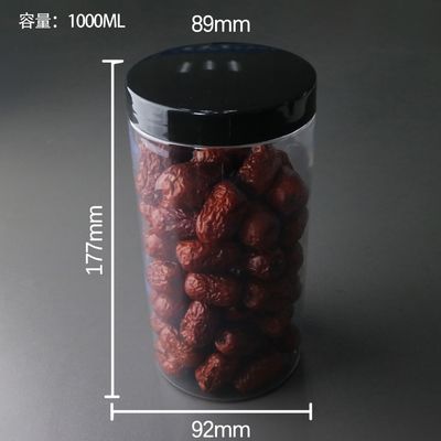 Pojemność słoika plastikowego 10ml 15ml 30ml 60ml 80ml 100ml 120ml 150ml